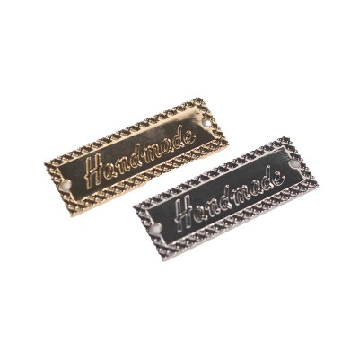 Handmade Yazılı Metal Etiket 4×1 CM (1 Adet) Handmade Yazılı Metal Etiket 4×1 CM (1 Adet)