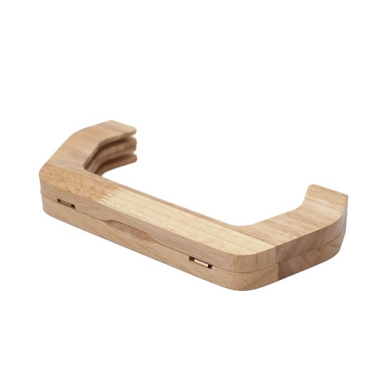 Köşeli Ahşap Burs 20 CM MB22