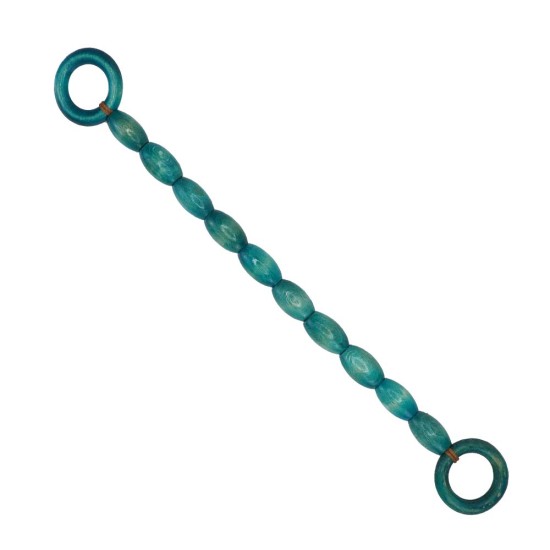 Renkli Ahşap Varil Boncuklu Çanta Sapı 40 CM (1 Adet)
