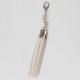 Gümüş Aparatlı Deri Çanta Püskülü