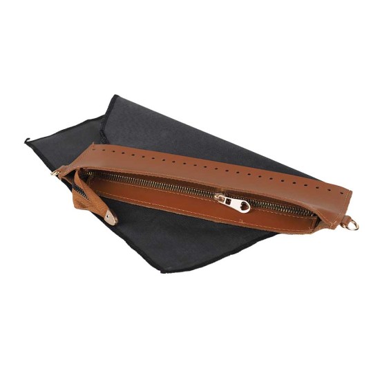 Astarlı Çanta Fermuar Ağzı 28 CM