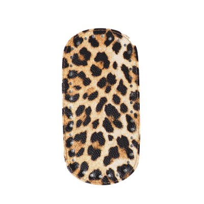 Oval Leopar Çanta Tabanı