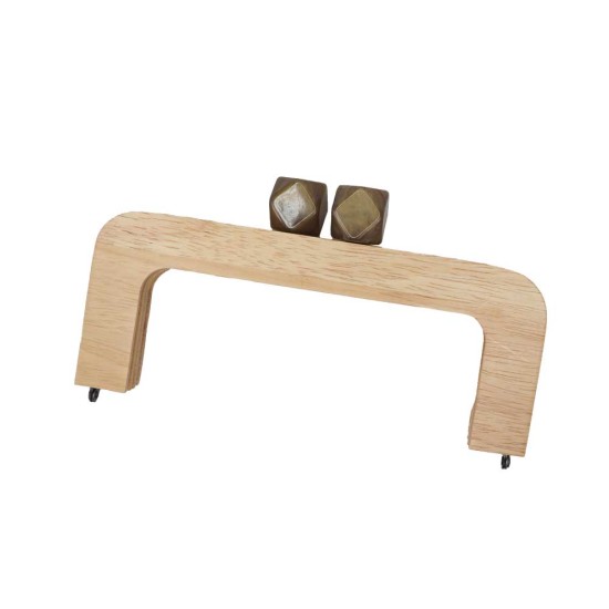 Ahşap Burs Renkli Boncuklu – Natürel 20CM Ahşap Burs Renkli Boncuklu – Natürel 20CM