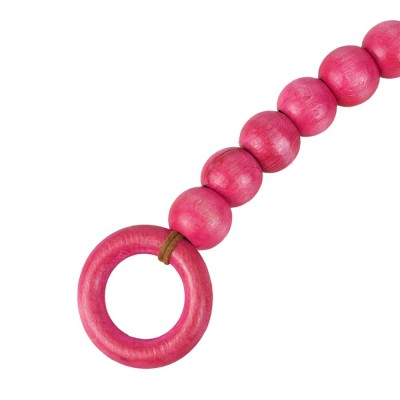 Yuvarlak Renkli Ahşap Boncuk Çanta Sapı 40 CM (1 Adet) Yuvarlak Renkli Ahşap Boncuk Çanta Sapı 40 CM (1 Adet)