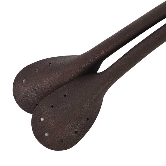 Premium Kalite Borulu Deri Çanta Sapı 40 CM (Çift) Pelikan