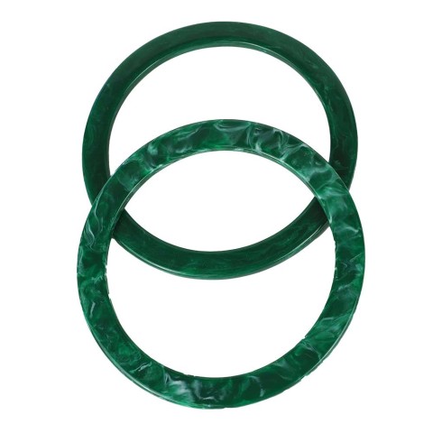 Yassı Yuvarlak Akrilik Çanta Sapı 15 CM
