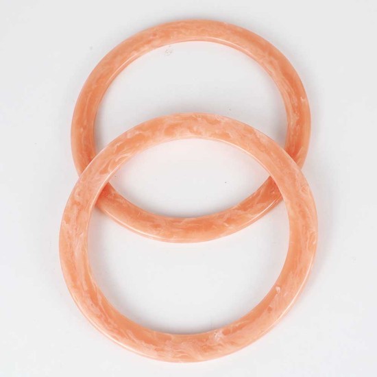Yassı Yuvarlak Akrilik Çanta Sapı 15 CM Yassı Yuvarlak Akrilik Çanta Sapı 15 CM