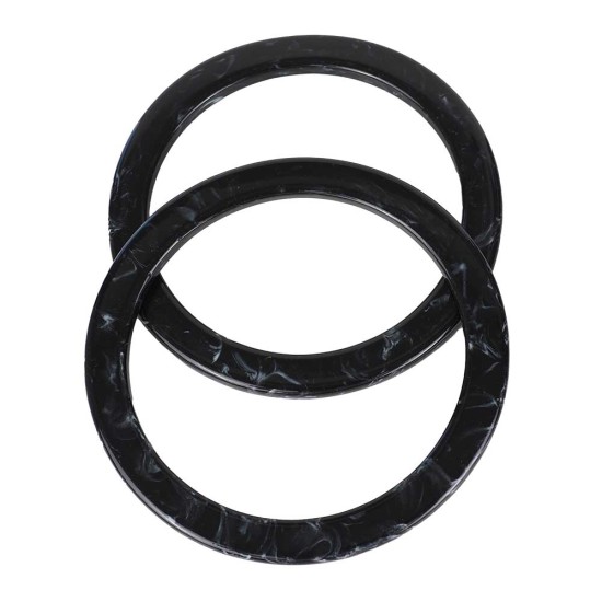 Yassı Yuvarlak Akrilik Çanta Sapı 15 CM Yassı Yuvarlak Akrilik Çanta Sapı 15 CM