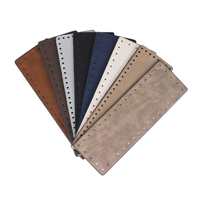 Premium Suni Deri Çanta Tabanı 24×8 CM (Dikdörtgen Rivetsiz)