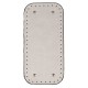 Premium Suni Deri Oval Dikdörtgen Çanta Tabanı 25×12 CM