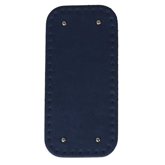 Premium Suni Deri Oval Dikdörtgen Çanta Tabanı 25×12 CM