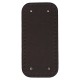 Premium Suni Deri Oval Dikdörtgen Çanta Tabanı 25×12 CM