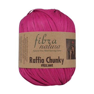 Fibra Natura Raffia Chunky 114-33 Fuşya Fibra Natura Raffia Chunky 114-33 Fuşya