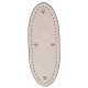 Premium Suni Deri Tam Oval Çanta Tabanı 24×9 CM