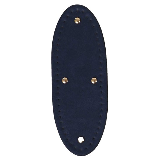 Premium Suni Deri Tam Oval Çanta Tabanı 26×11 CM