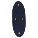 Premium Suni Deri Tam Oval Çanta Tabanı 26×11 CM