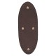 Premium Suni Deri Tam Oval Çanta Tabanı 26×11 CM