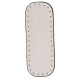Premium Suni Deri Dikdörtgen Çanta Tabanı 20×7 CM (Rivetsiz)