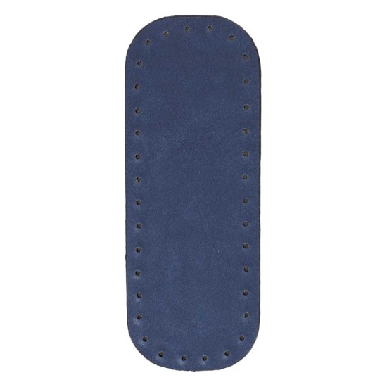 Premium Suni Deri Dikdörtgen Çanta Tabanı 20×7 CM (Rivetsiz)