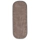Premium Suni Deri Dikdörtgen Çanta Tabanı 20×7 CM (Rivetsiz)