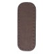 Premium Suni Deri Dikdörtgen Çanta Tabanı 20×7 CM (Rivetsiz)