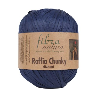 Fibra Natura Raffia Chunky 114-43 Lacivert Fibra Natura Raffia Chunky 114-43 Lacivert