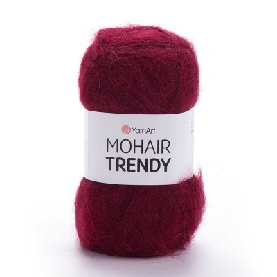 Yarnart Mohair Trendy 109 Bordo