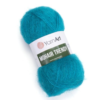 Yarnart Mohair Trendy 106 Turkuaz Yarnart Mohair Trendy 106 Turkuaz