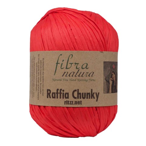 Fibra Natura Raffia Chunky 114-29 Nar Çiçeği