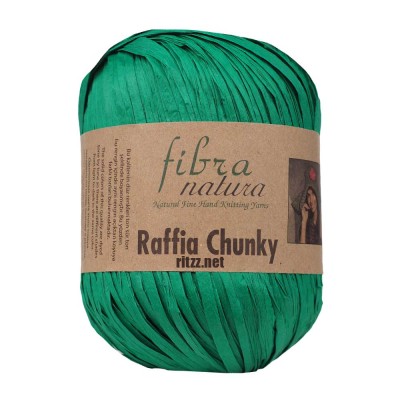 Fibra Natura Raffia Chunky 114-40 Yeşil