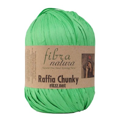 Fibra Natura Raffia Chunky 114-39 Açık Yeşil