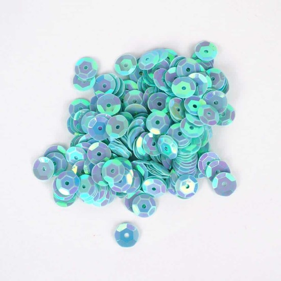 Delikli Simli Pul 8 MM (5 Gram)