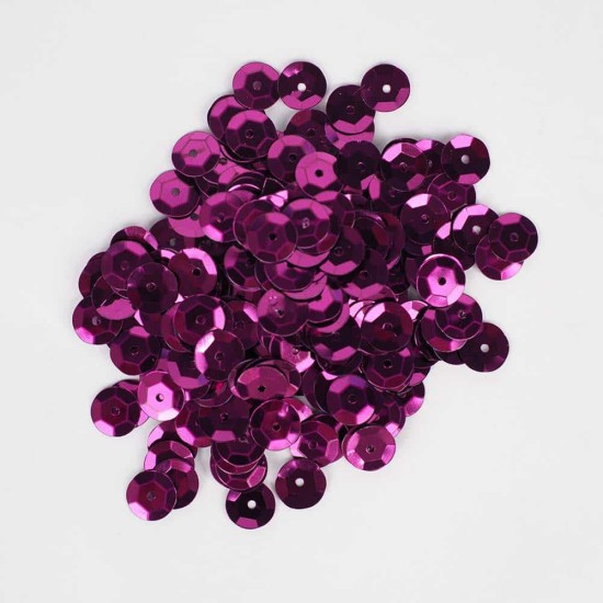 Delikli Simli Pul 8 MM (5 Gram)