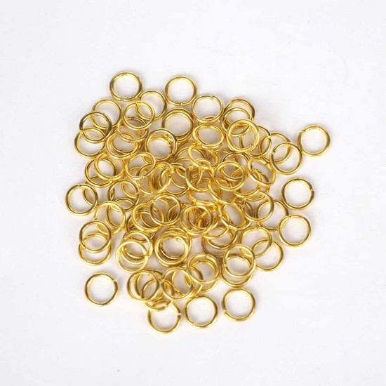Metal Takı Halkası Gold 10 x 0.7 MM (10 Gram)