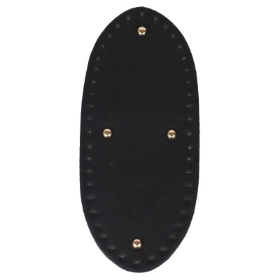 Premium Suni Deri Tam Oval Çanta Tabanı 26×11 CM