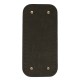 Premium Suni Deri Oval Dikdörtgen Çanta Tabanı 25×12 CM
