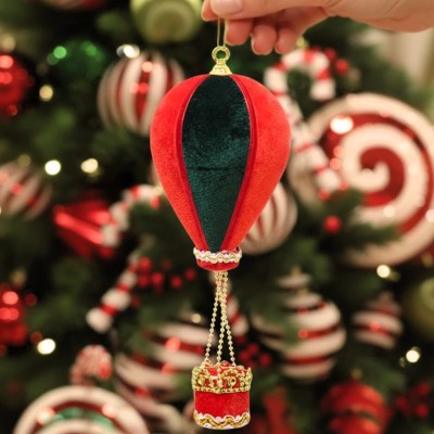 Balon Figürlü Yılbaşı Ağaç Süsü Kadife 25cm Balon Figürlü Yılbaşı Ağaç Süsü Kadife 25cm