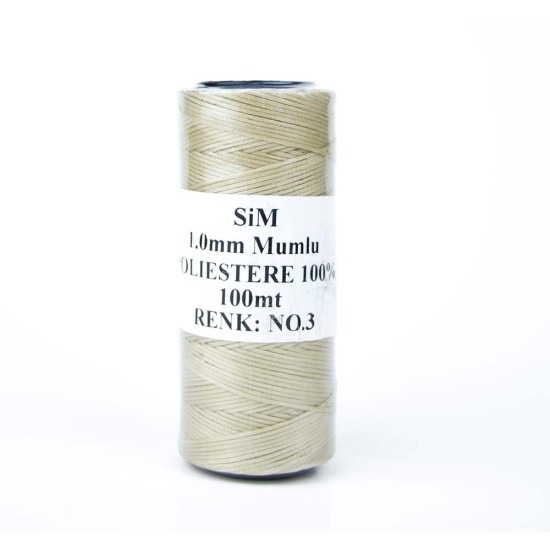 Mumlu İp 1 MM 100 Mt