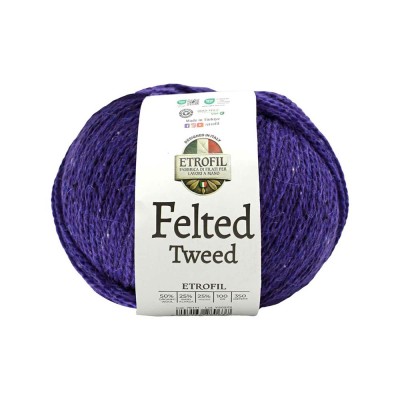 Etrofil Felted Tweed 76111 Kraliyet Moru