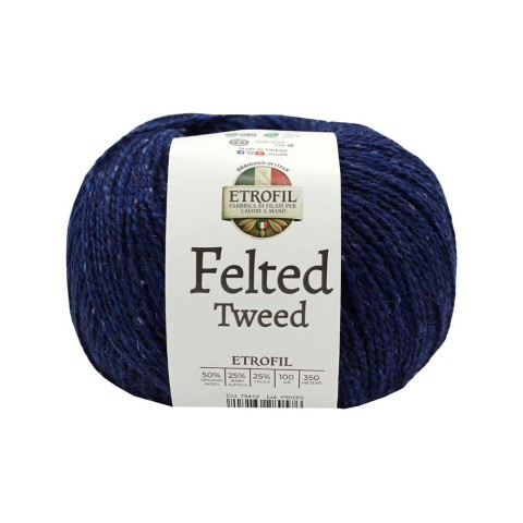 Etrofil Felted Tweed 75412 Mistik Mavi