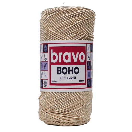 Boho Slim Supra Krem 023