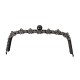 İnci Taşlı Metal Çanta Bursu 22 CM
