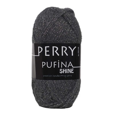 Perry Pufina Shine Simli Füme – Gümüş Sim