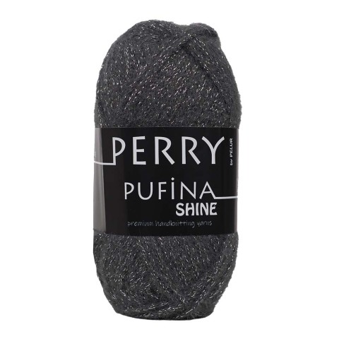 Perry Pufina Shine Simli Füme – Gümüş Sim
