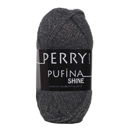 Perry Pufina Shine Simli Füme – Gümüş Sim