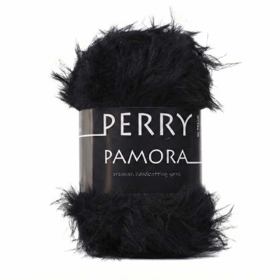 Perry Pamora Uzun Tüylü Siyah