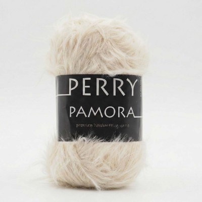 Perry Pamora Uzun Tüylü Ekru