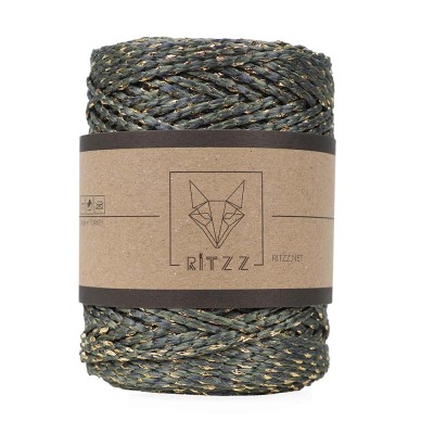 Luvia Polyester Simli Çanta İpi Zümrüt – Gold Sim Luvia Polyester Simli Çanta İpi Zümrüt – Gold Sim