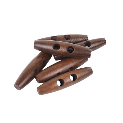 Ahşap Büyük Çoban Düğme Kahverengi 6 CM – C901