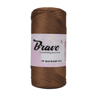 Bravo Boho Polyester Makrome 200 Kahve Bravo Boho Polyester Makrome 200 Kahve